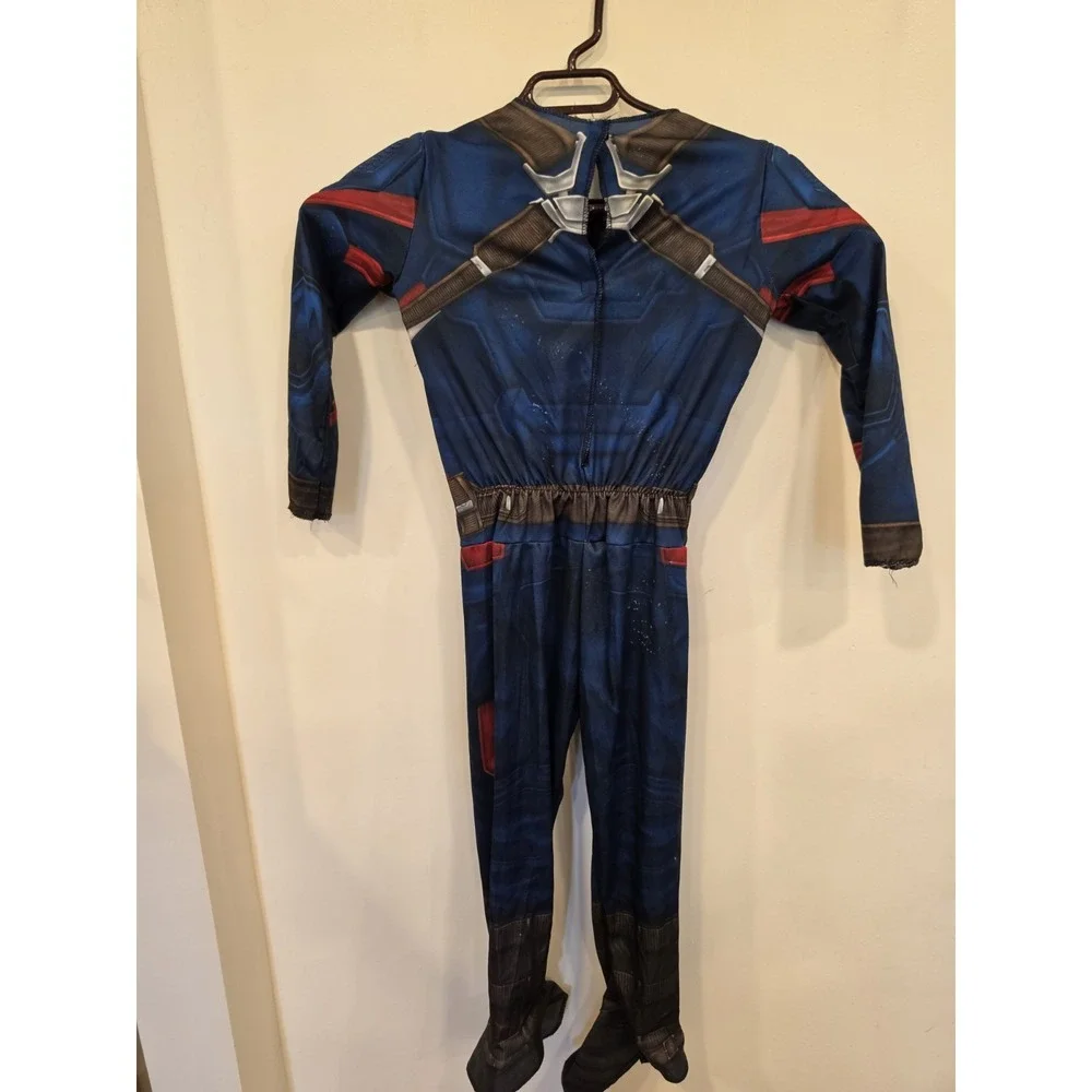 Captain America Halloween Costume Dress Up Marvel Avengers NO MASK Measurements